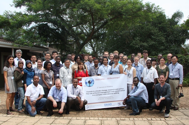 International workshop participants from 21 countries.